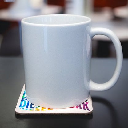 Rainbow Swoosh Coaster