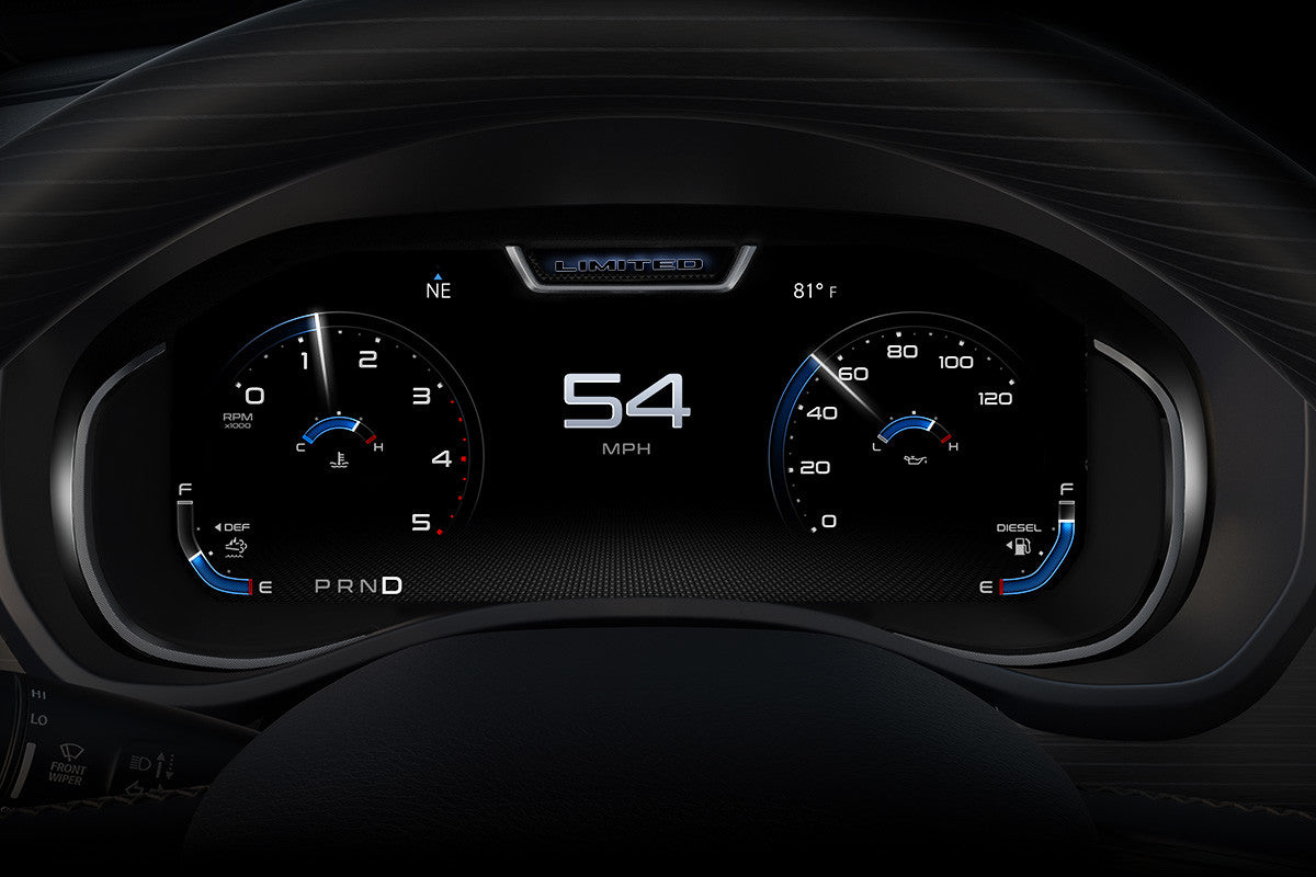 2019–2026 RAM 1500 12″ OEM Digital Cluster Plug and Play Kit