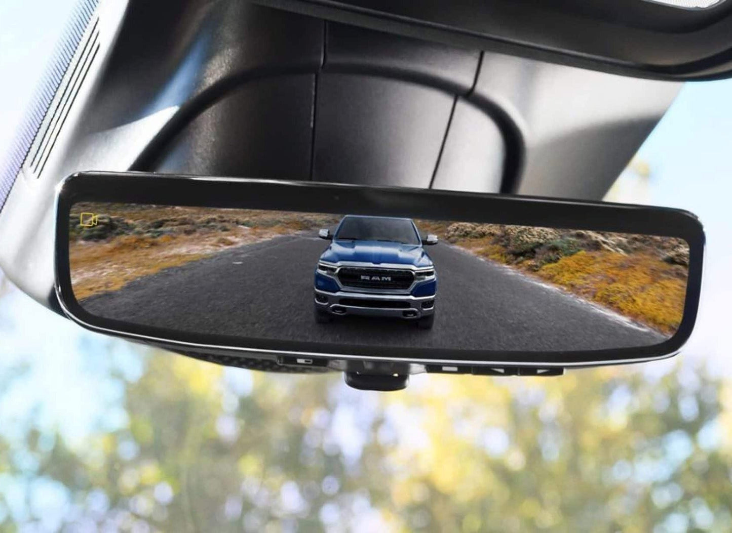 2023-2026 OEM 2500 / 3500 Digital Rear View Mirror 3.0 (Side Tow Cameras Enabled)
