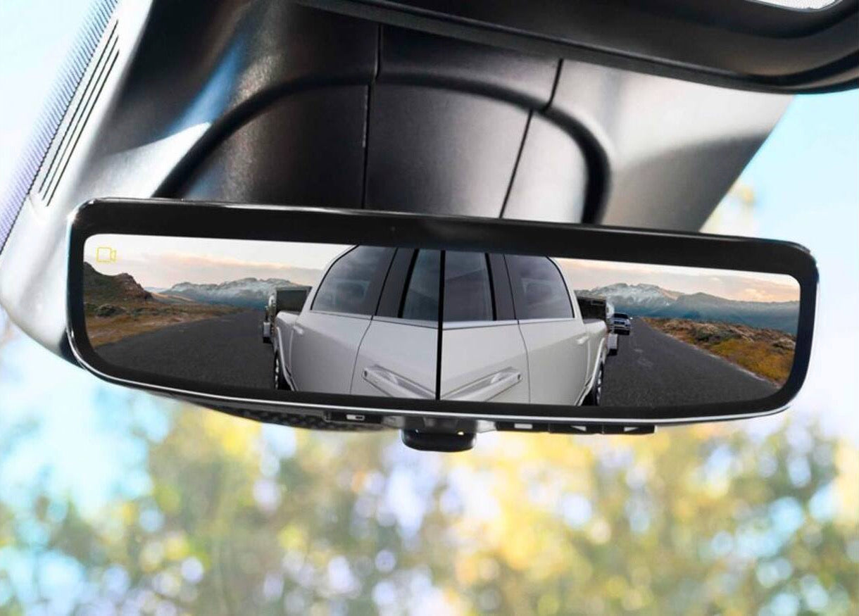 2023-2026 OEM 2500 / 3500 Digital Rear View Mirror 3.0 (Side Tow Cameras Enabled)