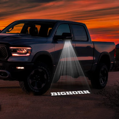 RAM 2500 3rd/4th/5th Gen Premium Side Wing Mirror Puddle Lights Various Designs 2003-2026