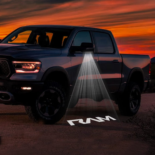 RAM 2500 3rd/4th/5th Gen Premium Side Wing Mirror Puddle Lights Various Designs 2003-2026