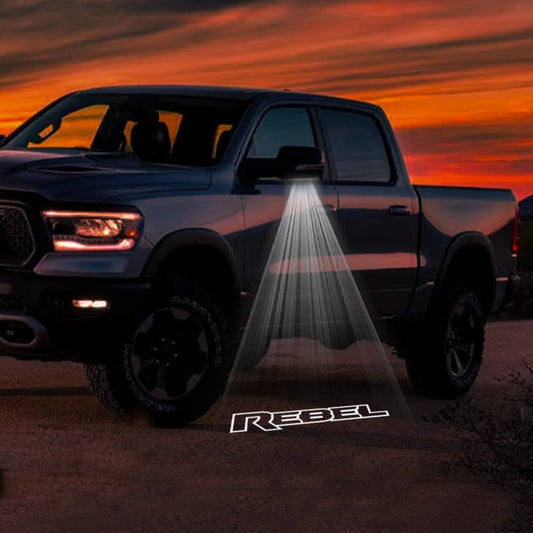RAM 2500 3rd/4th/5th Gen Premium Side Wing Mirror Puddle Lights Various Designs 2003-2026