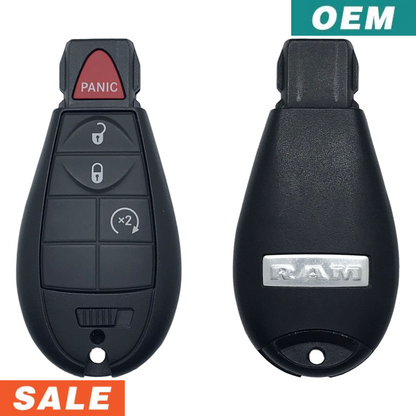 Dodge Ram 2013-2022 OEM 4 Button Fobik FCC: GQ4-53T