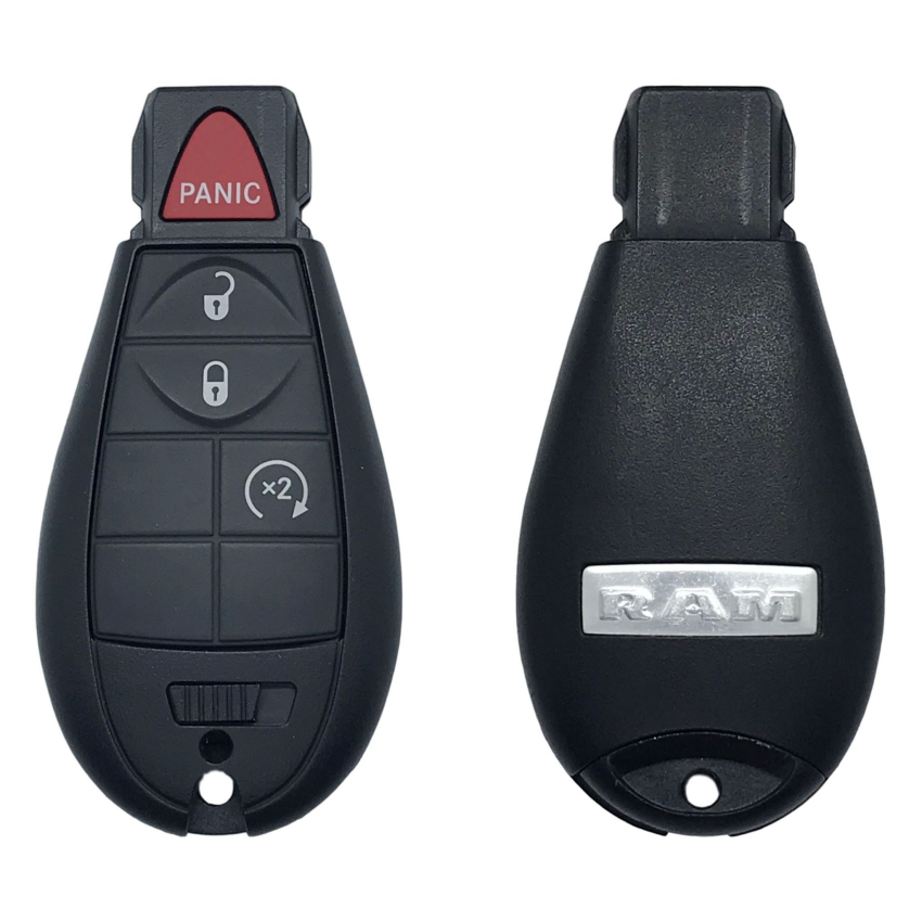 Dodge Ram 2013-2022 OEM 4 Button Fobik FCC: GQ4-53T