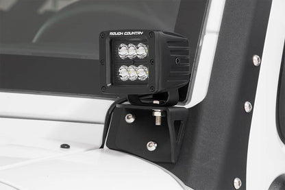 RC 2" Square Cree LED Lights - (Pair | Black Series)