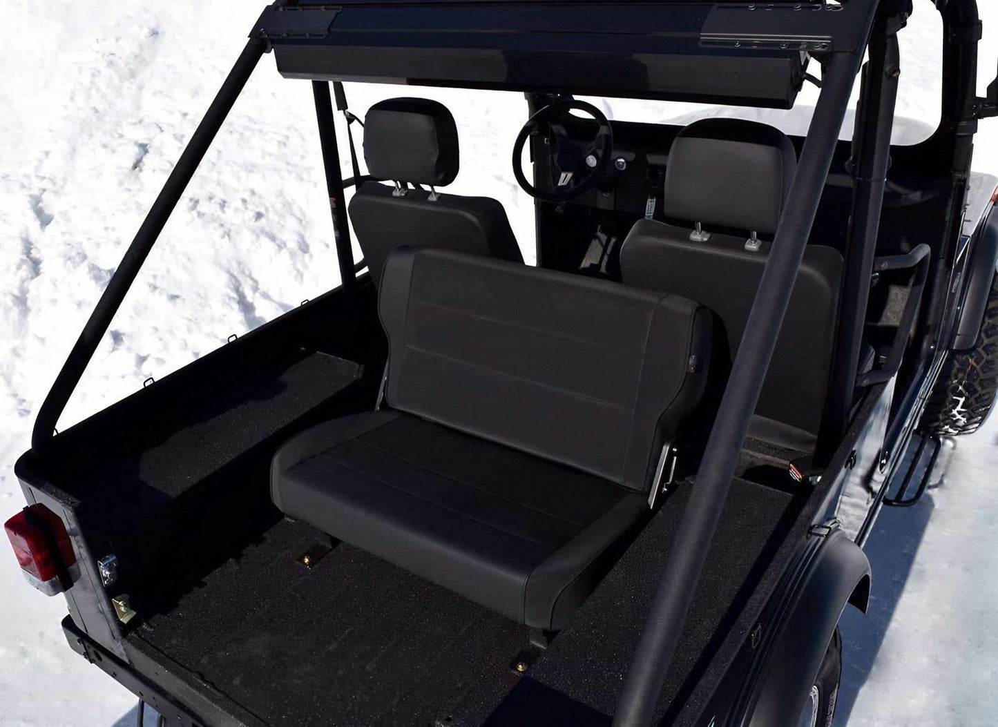 Roxor Rear back seat fold/tumble