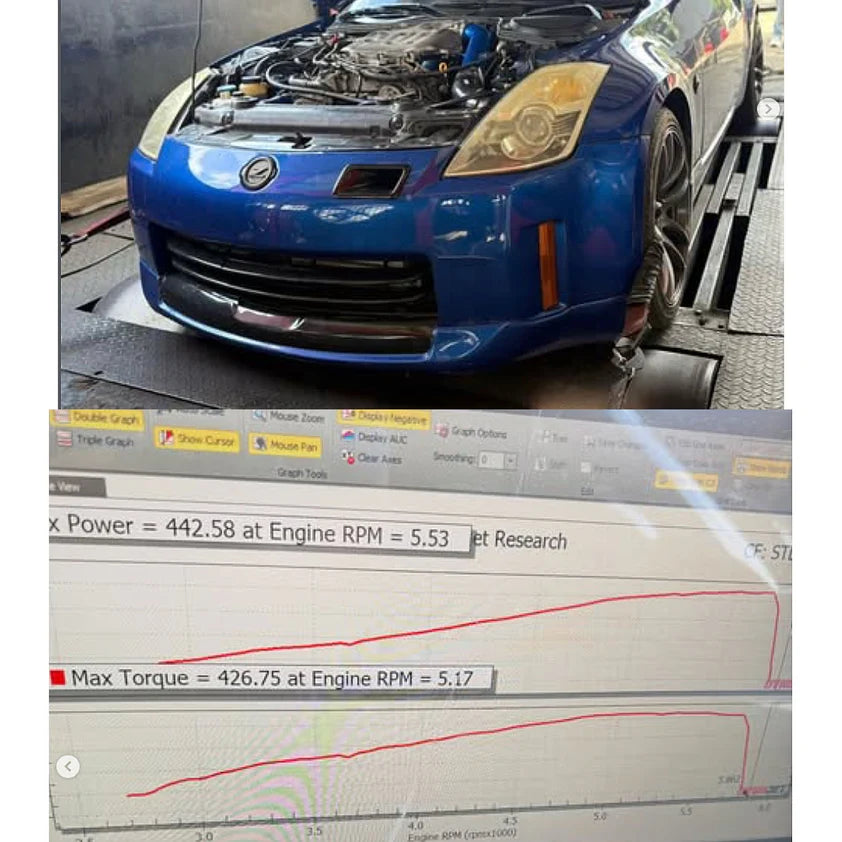 BULL BOOST PERFORMANCE Rear Custom Mount Turbo Kit for Nissan 350Z Fairlady Z33 & Infiniti G35 VQ35DE / VQ35HR