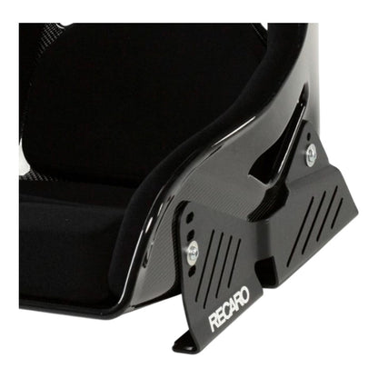 RECARO 078.01.1B21 Race Seat Podium CF Left Side (ABE / FIA), Black Velour, Size M