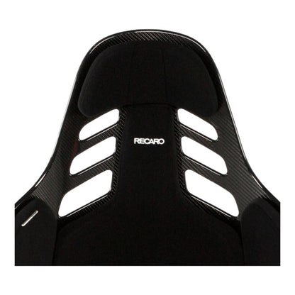 RECARO 078.01.1B21 Race Seat Podium CF Left Side (ABE / FIA), Black Velour, Size M