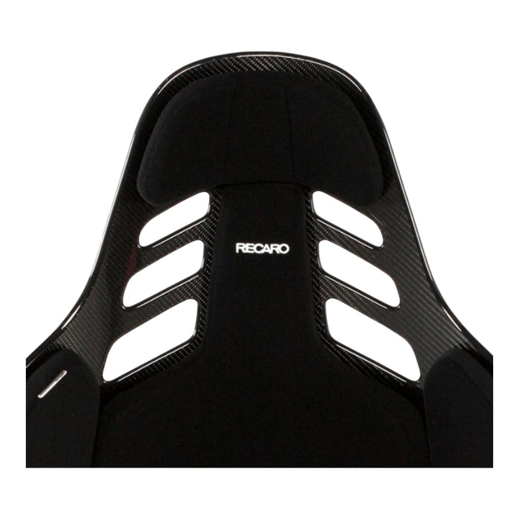 RECARO 078.01.2B21 Race Seat Podium CF Right Side (ABE / FIA), Black Velour, Size M