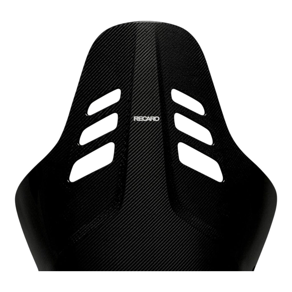 RECARO 078.02.1B21 Race Seat Podium CF Left Side (ABE / FIA 8855-1999), Black Velour,  Size L