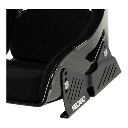 RECARO 078.02.2B21 Race Seat Podium CF Right Side (ABE / FIA 8855-1999), Black Velour, Size L