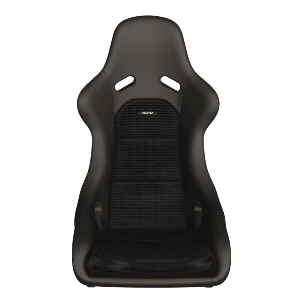 RECARO 087.00.0B27 Seat Classic Pole Position, Leather Black / Corduroy
