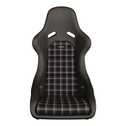 RECARO 087.00.0B28 Seat Classic Pole Position, Leather Black/Caro