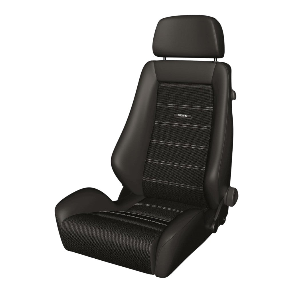 RECARO 088.00.0B27 Seat Classic LX, Leather Black / Corduroy