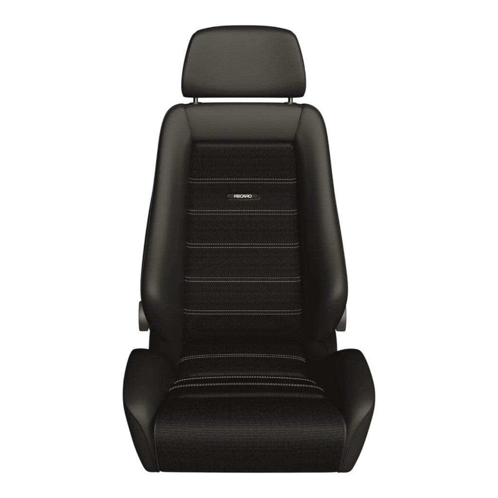 RECARO 088.00.0B27 Seat Classic LX, Leather Black / Corduroy