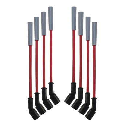 Red 8.5mm Spark Plug Wires – GM Truck & SUV 4.8/5.3/6.0/6.2L (99-13), Straight or 45° Boot