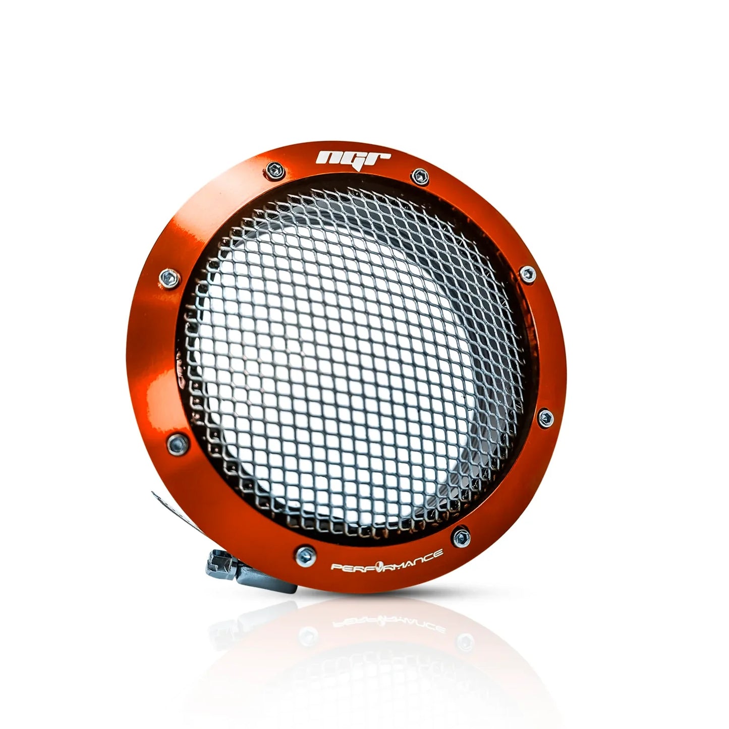 NGR Turbo Filter (Drag Edition) Red, One-Piece, Fits 3in & 2.5in