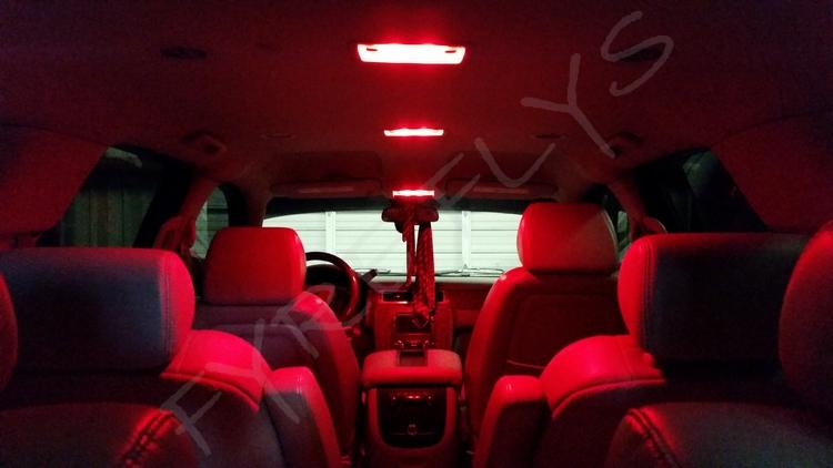 2007-2014 Toyota FJ Cruiser LED interior light kit 5050 Series
