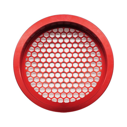 Red Billet 4" Inch Turbo Inlet Guard Velocity Stack Adapter Bellmouth Intake Hex