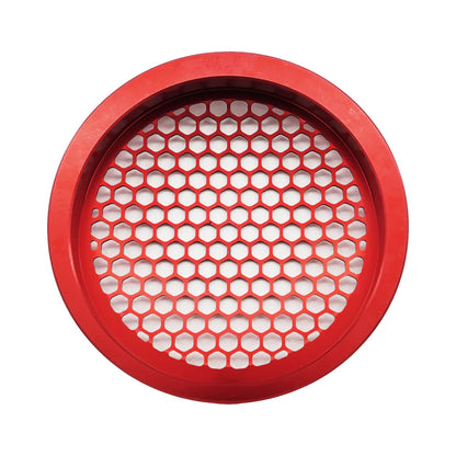 BULL BOOST PERFORMANCE Red Billet 4" Turbo Inlet Guard Velocity Stack Adapter Bellmouth Intake Hex