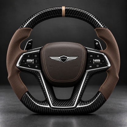 Redline Carbon Steering Wheel - Japanese & Korean