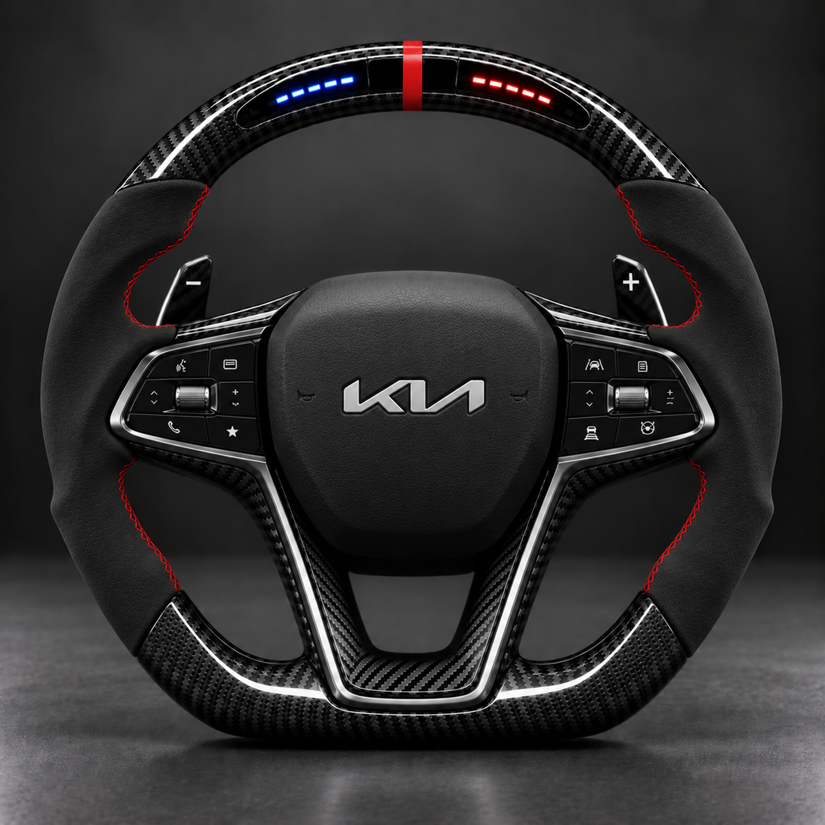 Redline Carbon Steering Wheel - Japanese & Korean