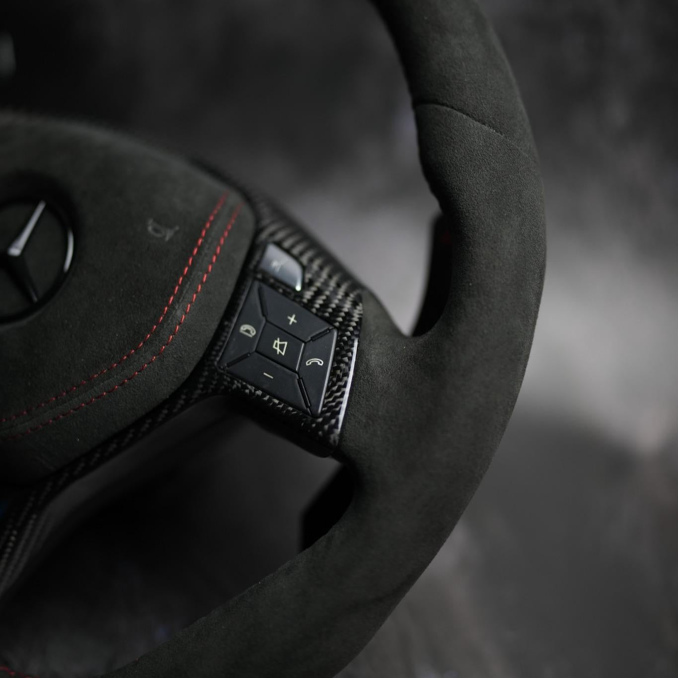2012-2015 Mercedes Benz A / C / CLA / CLS / GLA / GLK / E / SLK / SL W204  Custom Steering Wheel by Exclusive Steering