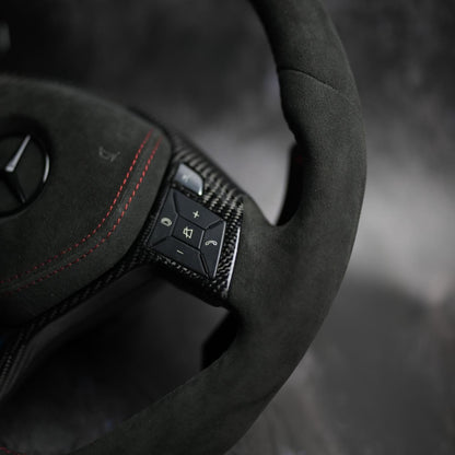 2012-2015 Mercedes Benz A / C / CLA / CLS / GLA / GLK / E / SLK / SL W204  Custom Steering Wheel by Exclusive Steering