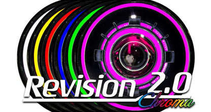 Revision 2.0 Chroma Headlight / Fog Light Bundle - Clearance Display set