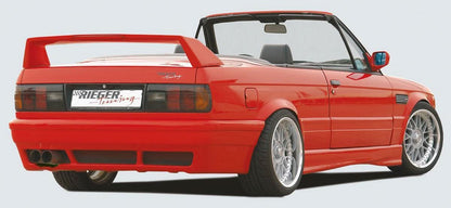 Rieger BMW E30 Pre-Facelift Vented Rear Skirt Extension