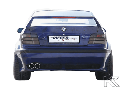 Rieger BMW E36 Vented Rear Bumper for Widebody