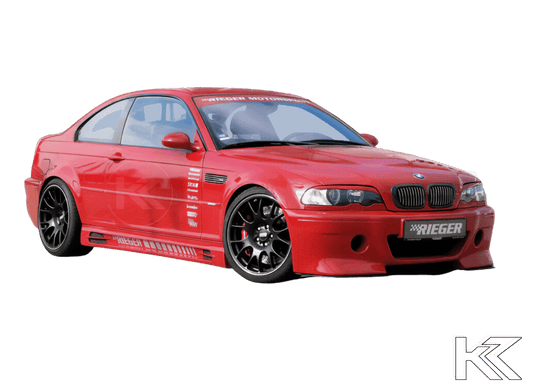 Rieger BMW E46 Splitter for CS-Look Front Bumper