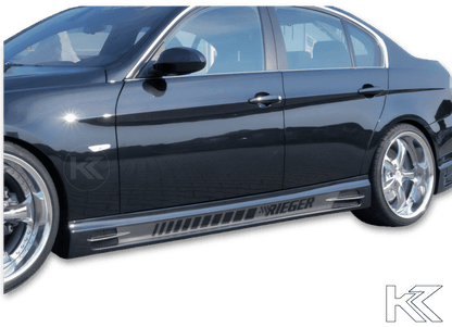 Rieger E90/91 Side Skirts - Vented Type 1