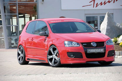 Rieger front spoiler lip Golf 5 only GT/GTI