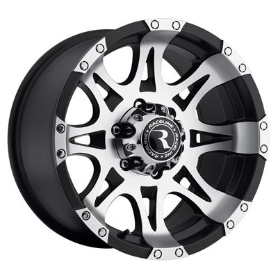 RAPTOR  BLK/MACH. 17X9