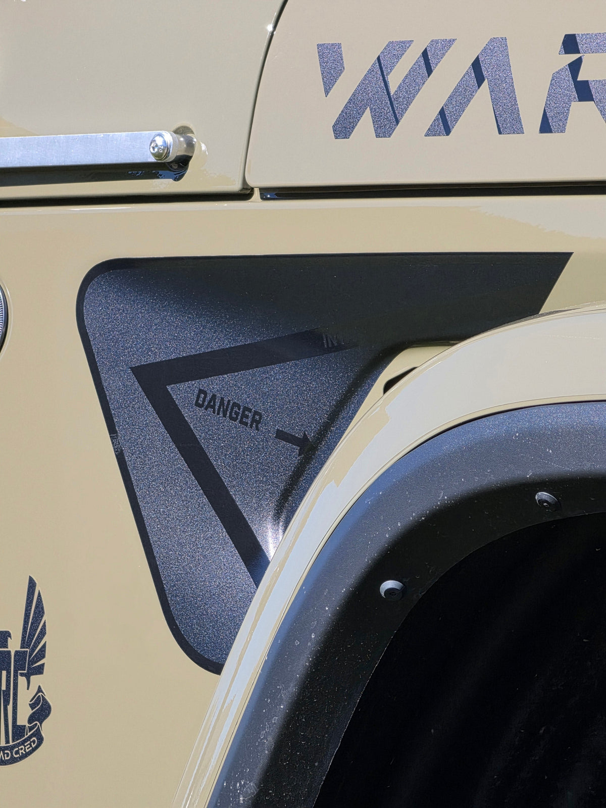 Printed Air Intake Rubicon Vent Decal- Fits Jeep Wrangler & Gladiator JL Fender Vent Decal-Pair