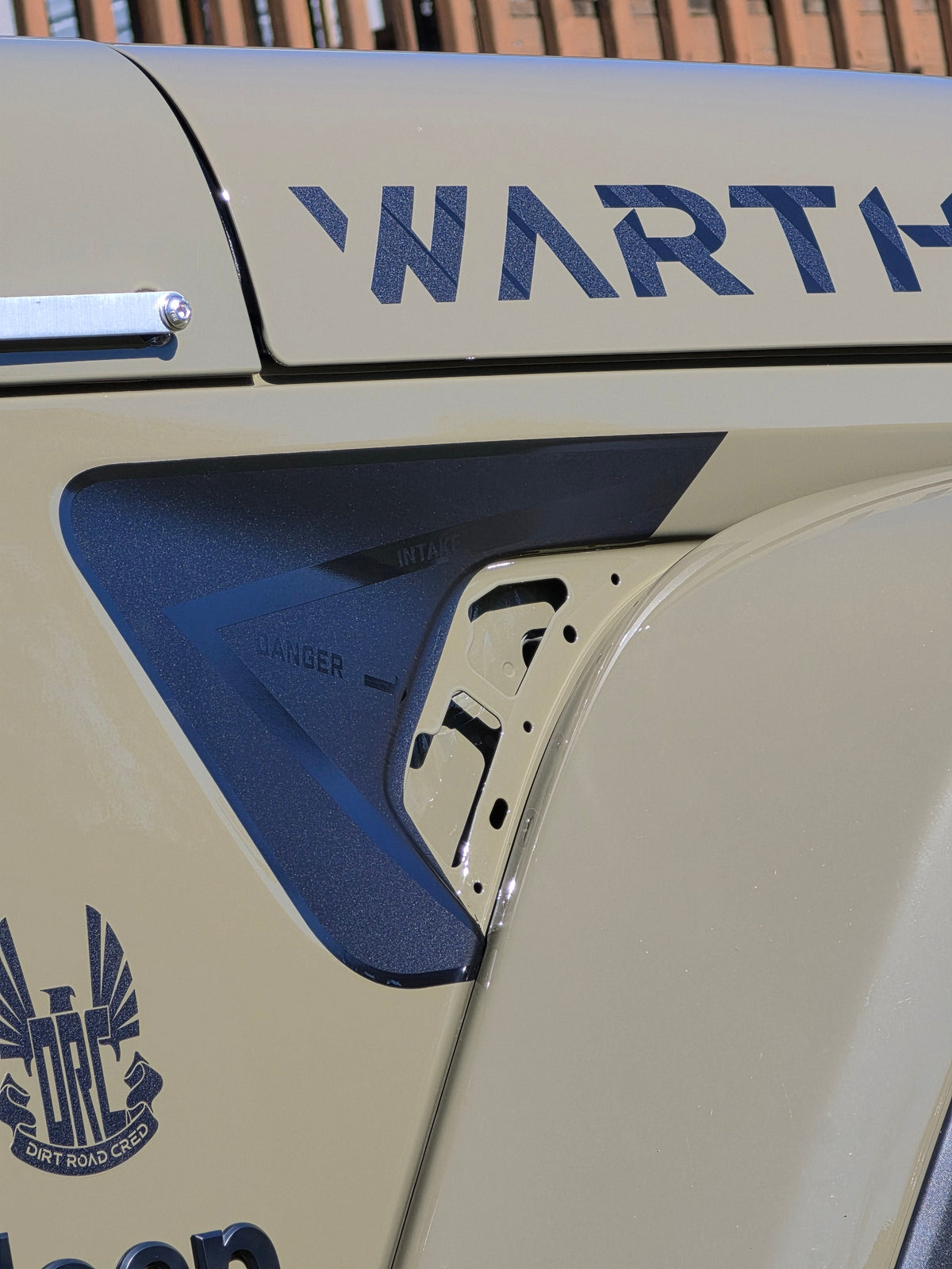 Printed Air Intake Rubicon Vent Decal- Fits Jeep Wrangler & Gladiator JL Fender Vent Decal-Pair