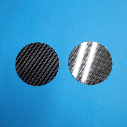 2 CARBON FIBER AC DELETE PANELS for 94-97 Mazda Miata Tombstone  Radio Bezel