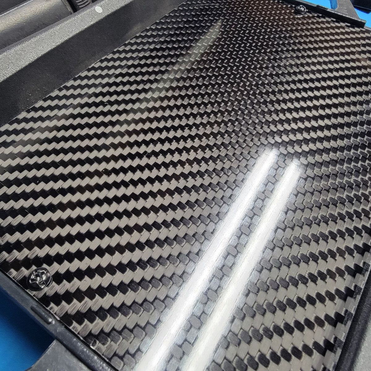 CARBON FIBER Radio Climate DELETE Cover Panel for Porsche Boxster Bezel 97-04