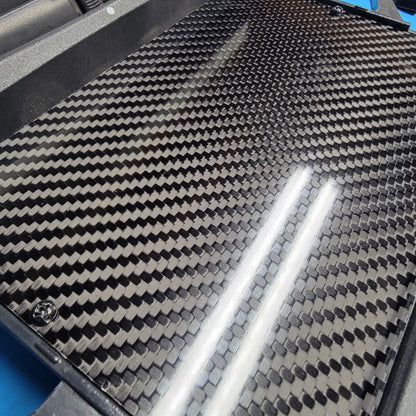 CARBON FIBER Radio Climate DELETE Cover Panel for Porsche Boxster Bezel 97-04