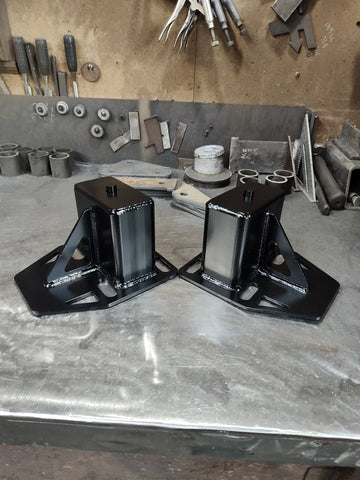 Pro Form Fab 1994-2002 Second Gen Dodge 2500/3500 Rear Integrated Bump Stop Lift Blocks