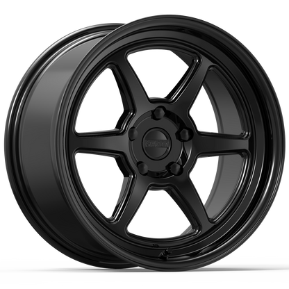 Kansei ROKU BLACK 18X9 5X112 +12mm (DRILL)