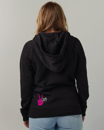 Roses - Funnel Neck Hoodie