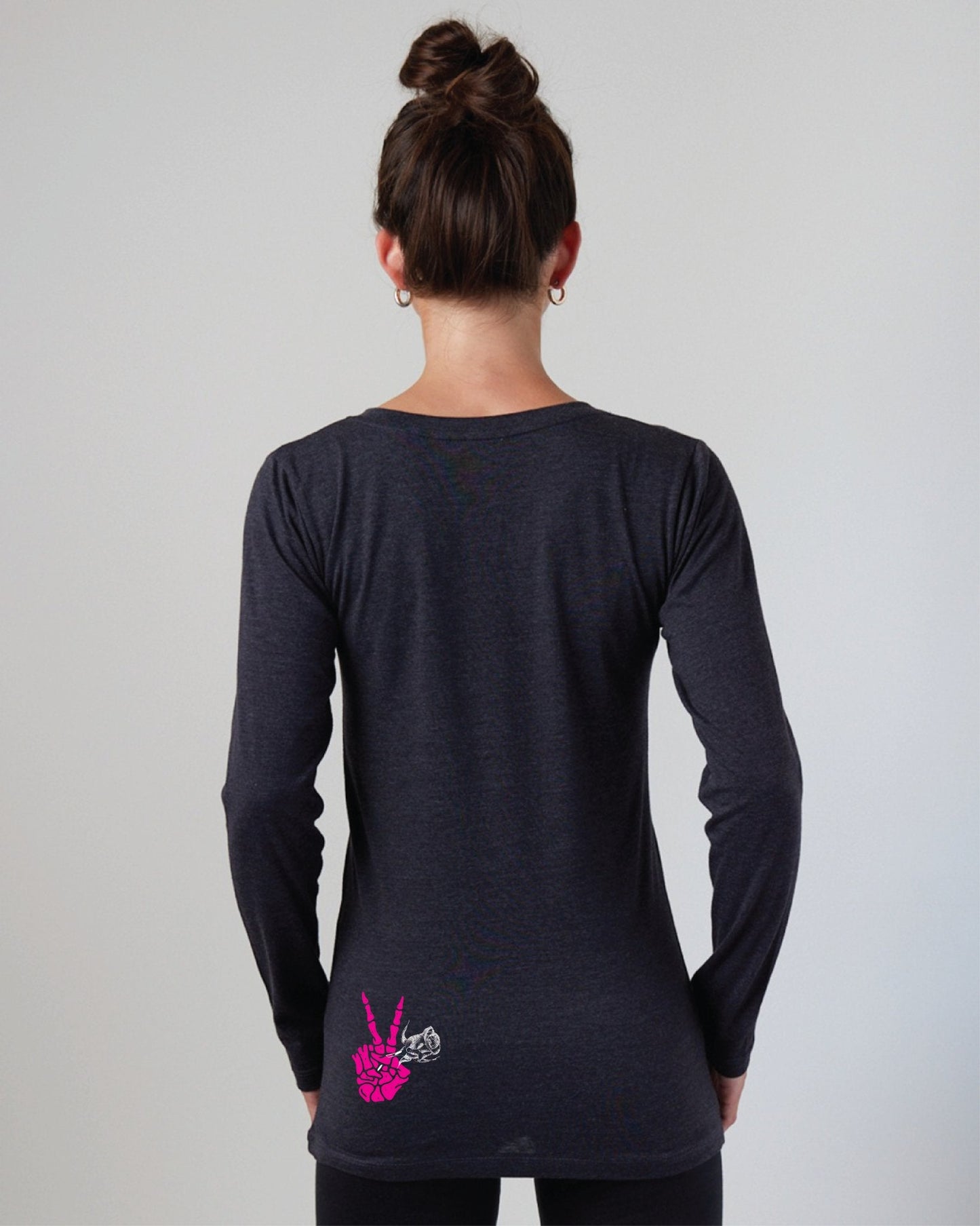 Roses - V-neck Longsleeve