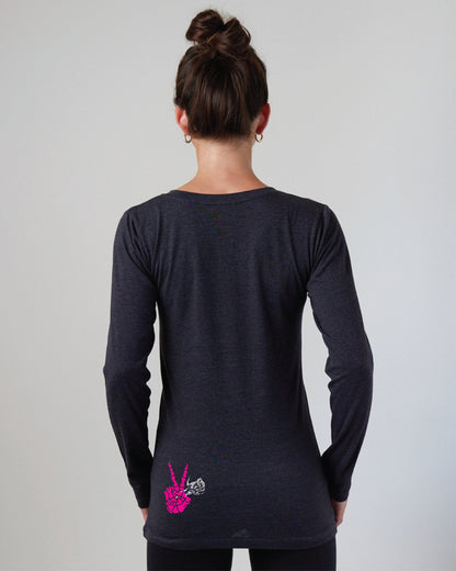 Roses - V-neck Longsleeve