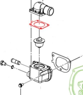 Roxor 2.5 Thermostat Gasket