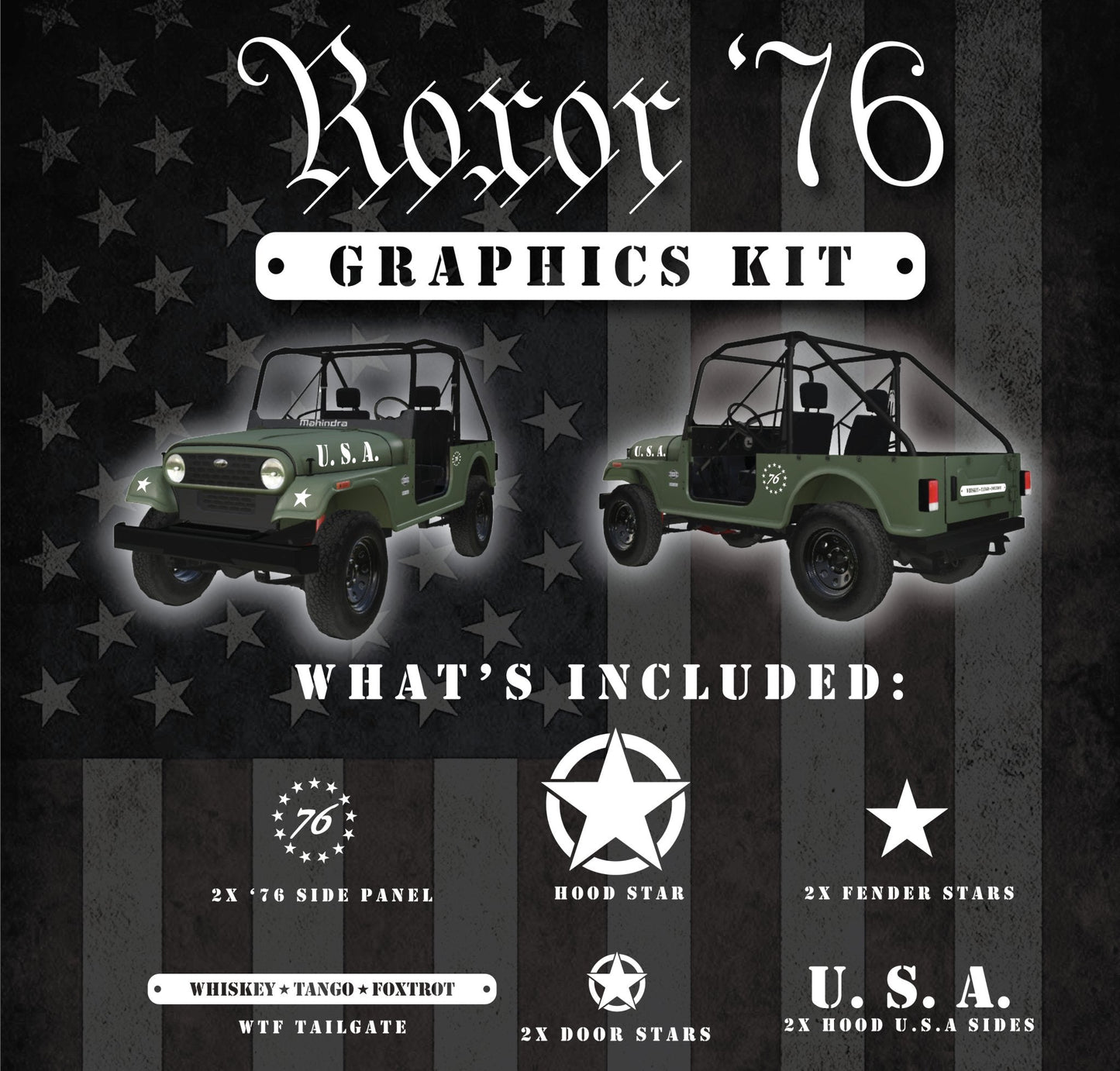 Roxor '76 - Graphics Kit