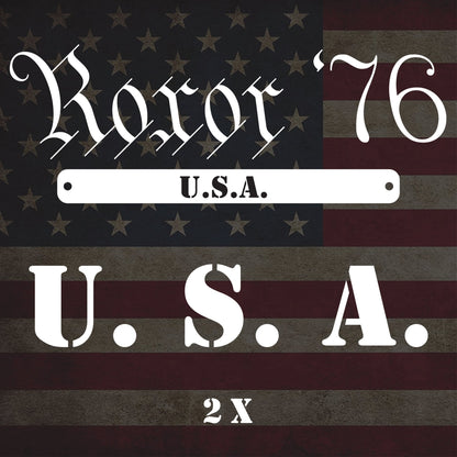 Roxor '76 - USA for hood